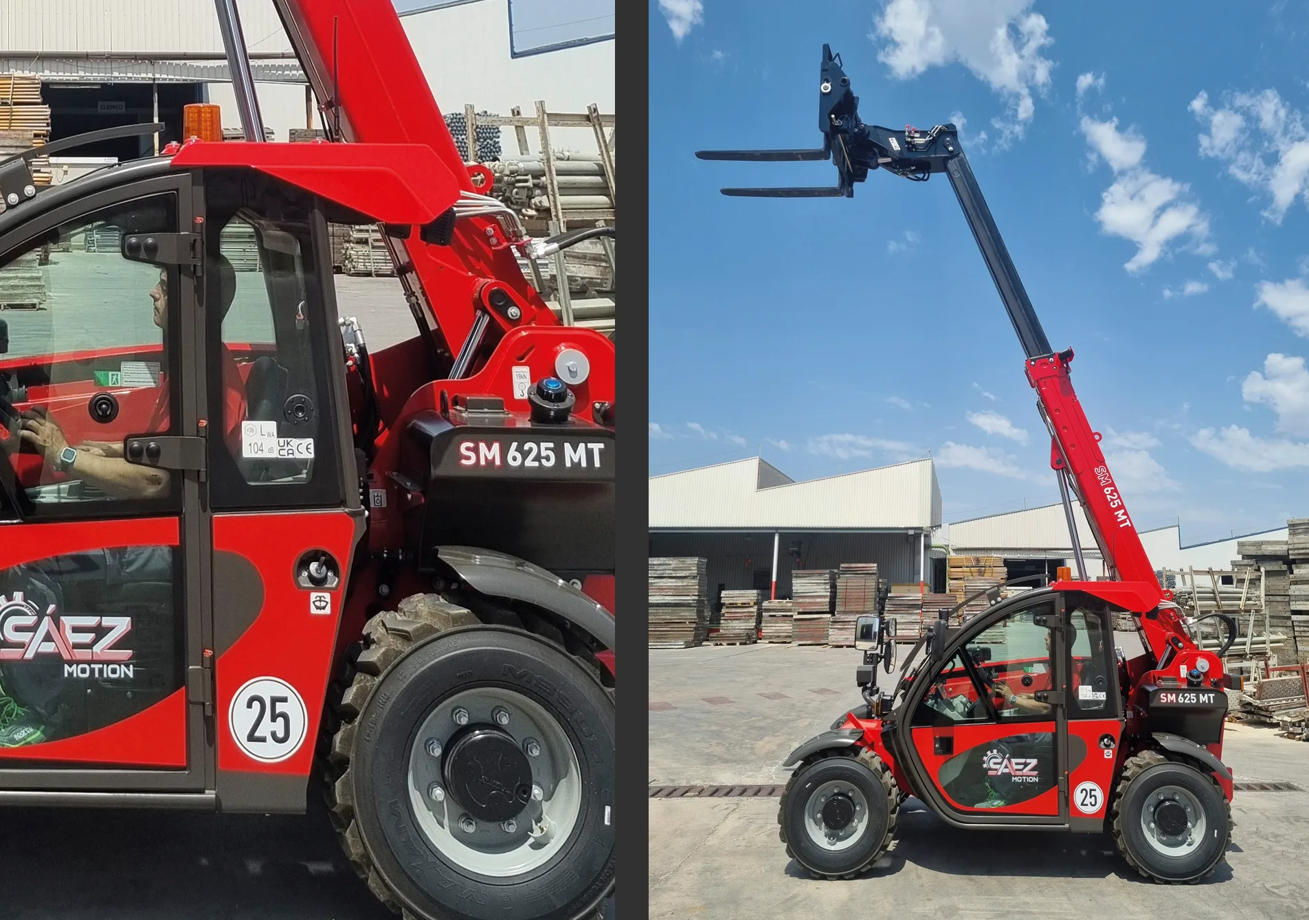 Sáez Motion – Manipulador Telescópico SM 625MT Sáez Motion - Manipulador Telescópico SM 625MT