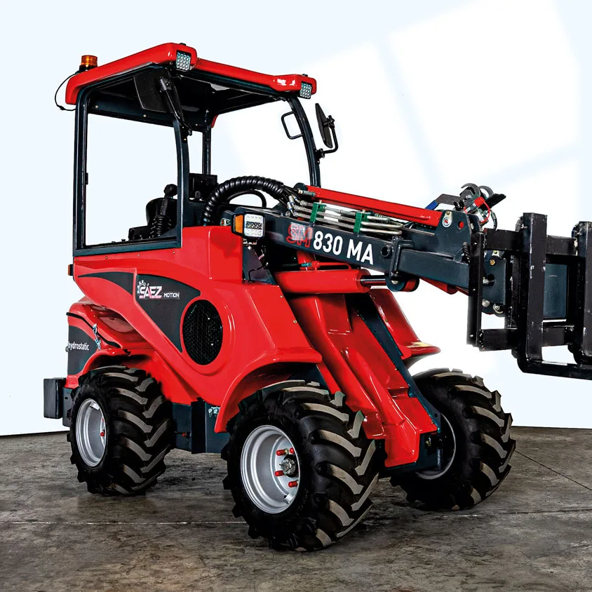 Sáez Motion - Minicargadora Articulada SM 830MA