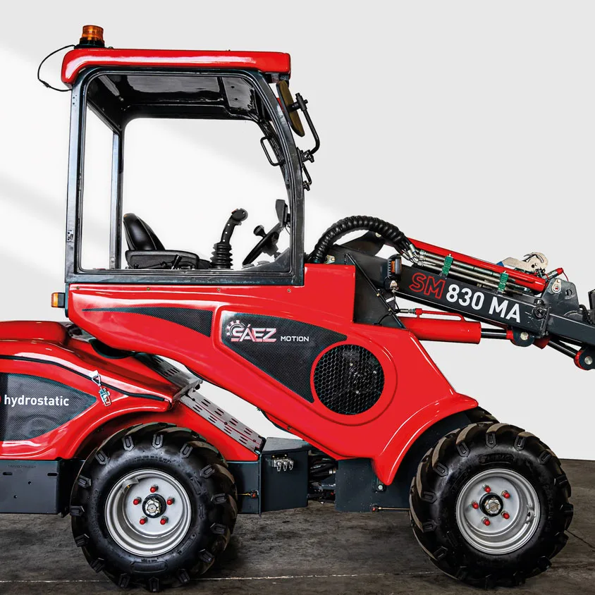 Sáez Motion - Minicargadora Articulada SM 830MA