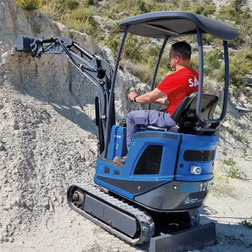 Sáez Motion - Miniexcavadora Eléctrica SME 12EC