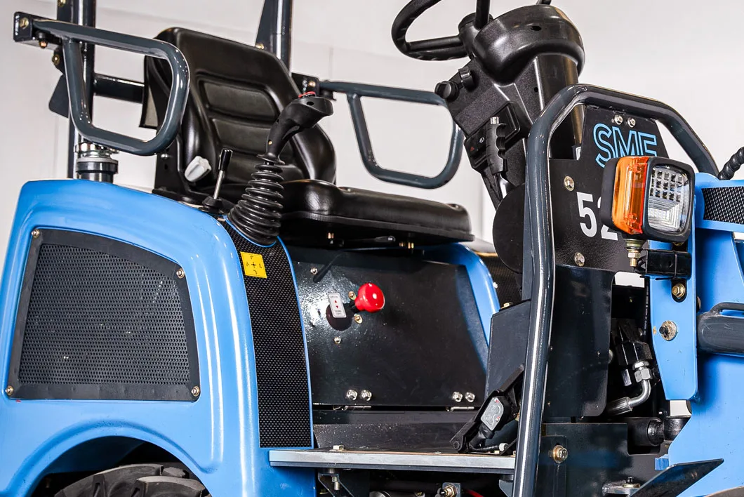 Sáez Motion – Minicargadora Articulada Eléctrica SME 512MA Sáez Motion - Minicargadora Articulada Eléctrica SME 512MA