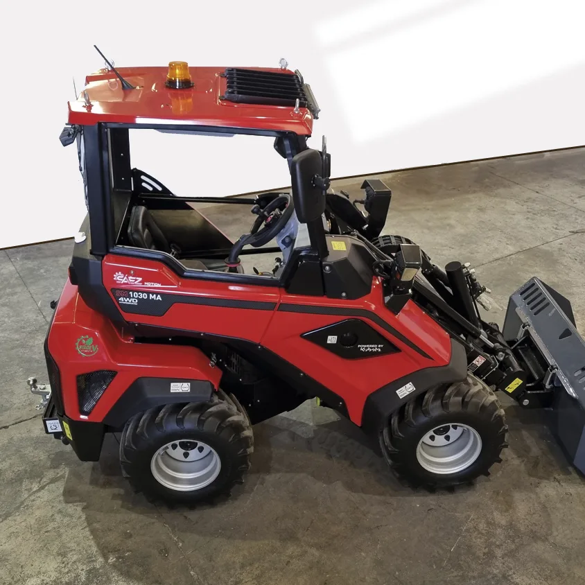 Sáez Motion – Minicargadora Articulada SM 1030MA Sáez Motion - Minicargadora Articulada SM 1030MA